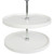 Full Round 2 Shelf Poly Lazy Susan - 32 Inches Diameter