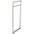 Center Mount Frosted Nickel Pantry Frame - 42.5 Inches to 49.375 Inches Tall