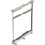 Center Mount Frosted Nickel Pantry Frame - 18.75 Inches to 22.5 Inches Tall