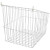 Tip-Out Wire Hamper Single Pack- 16.5 Inches Wide