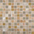 Honey Ivory Onyx Blend 1 in. x 1 in. Glass/Stone Mesh-mounted Mosaic Wall Tile