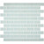 Arctic Ice 1 in. x 2 in. Glass Mesh-mounted Mosaic Wall Tile