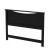 Majestic Full Headboard Pure Black