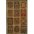 Festive - Brown 59 In. x 96 In. Area Rug