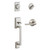 Satin Nickel Door Handleset Century / Lattitude Lever