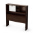 Cookie Twin Bookcase Headboard Mocha & White