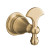 Revival Robe Hook in Vibrant Brushed Bronze