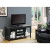 Tv Stand - 48''L / Black / Grey Marble Top