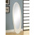 Mirror - 59''H / White Contemporary Oval Frame