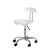White Tractor Seat Task Chair