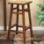 Walnut 30 Inch O'Malley Pub Barstool