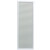 White Aluminum Add-on Blind for Full Light Door 20 Inch x 64 Inch