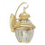Providence 1 Light Bright Brass Incandescent Wall Lantern with Clear Beveled Glass