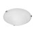 Providence 4 Light Brushed Nickel Incandescent Semi Flush Mountwith White Alabaster Glass