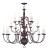 Providence 20 Light Bronze Incandescent Chandelier