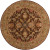 Brawley Chocolate Wool  Round - 6 Ft.  Area Rug