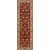 Brisbane Red Wool  - 3 Ft. x 12 Ft. Area Rug