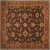 Cabris Chocolate Wool Square  - 9 Ft. 9 In. Area Rug