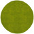 Agoura Lime Green New Zealand Felted Wool 8 Ft. Round Area Rug