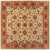 Belmont Beige Wool Square  - 8 Ft. Area Rug