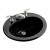 Pennington Self-Rimming Lavatory in Black Black