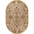 Calimesa Gold Wool Oval  - 6 Ft. x 9 Ft. Area Rug