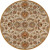 Calimesa Gold Wool Round  - 9 Ft. 9 In. Area Rug