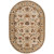 Brea Beige Wool Oval  - 8 Ft. x 10 Ft. Area Rug