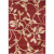 Lacombe Tea Leaves Polypropylene Runner - 2 Ft. x 7 Ft. 5 In. Area Rug