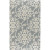 Haisnes Silver Gray Polyester  - 3 Ft. 6 In. x 5 Ft. 6 In. Area Rug