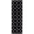 Killem Black Polyester 2 Feet 6 Inch x 8 Feet Runner