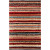 Naintre Red Polypropylene 7 Ft. 10 In. x 10 Ft. 10 In. Area Rug