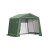 Green Cover Peak Style Shelter - 10 Feet x 16 Feet x 8 Feet