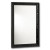 Razzle Dazzle Mirror; Lacquered Black 24 Inch X 36 Inch