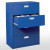 600 Series 4 Drawer Lateral File Blue Color