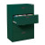 400 Series 4 Drawer Lateral File Forest Green Color