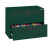 400 Series 2 Drawer Lateral File Forest Green Color