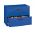 400 Series 2 Drawer Lateral File Blue Color