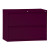 800 Series 2 Drawer Lateral File Burgundy Color