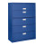 600 Series 5 Drawer Lateral File Blue Color