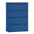 800 Series 4 Drawer Lateral File Blue Color