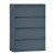 800 Series 4 Drawer Lateral File Charcoal Color
