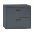 400 Series 2 Drawer Lateral File Charcoal Color