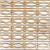 2 Feet x 4 Feet Brass Plated Steel Nail-Up Ceiling Tile Beaded Plate