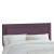 Upholstered Full Headboard in Premier Microsuede Purple