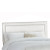 Upholstered California King Headboard in Premier Microsuede White