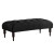 End of Bed Bench in Linen Black