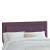 Upholstered King Headboard in Premier Microsuede Purple