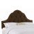 Upholstered California King Headboard in Velvet Chocolate