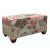 Upholstered Storage Bench in Gorgeous Blossom